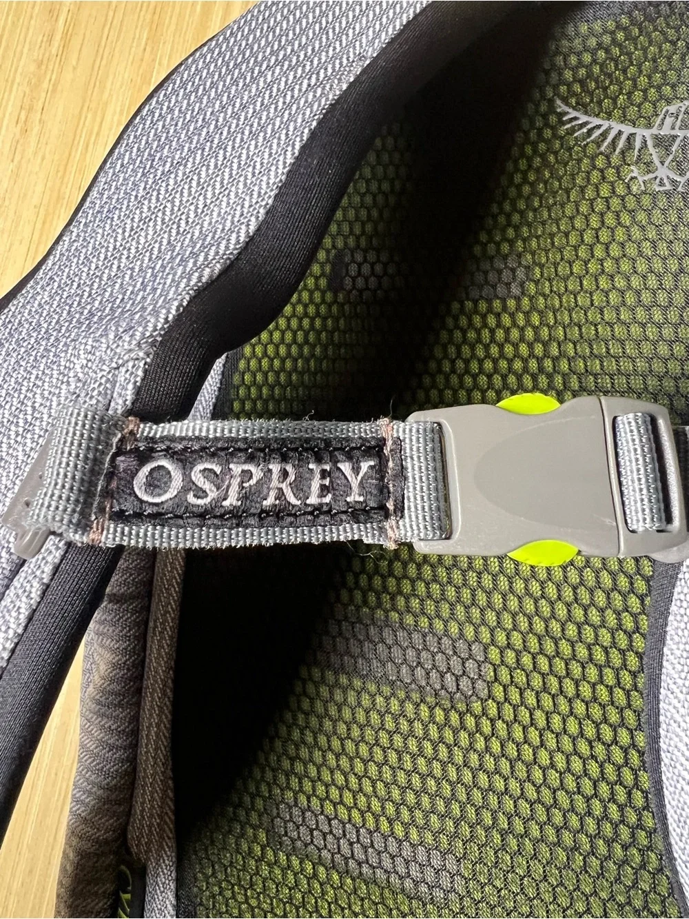 Osprey Cyber Port Backpack Gray Travel Work School Bag